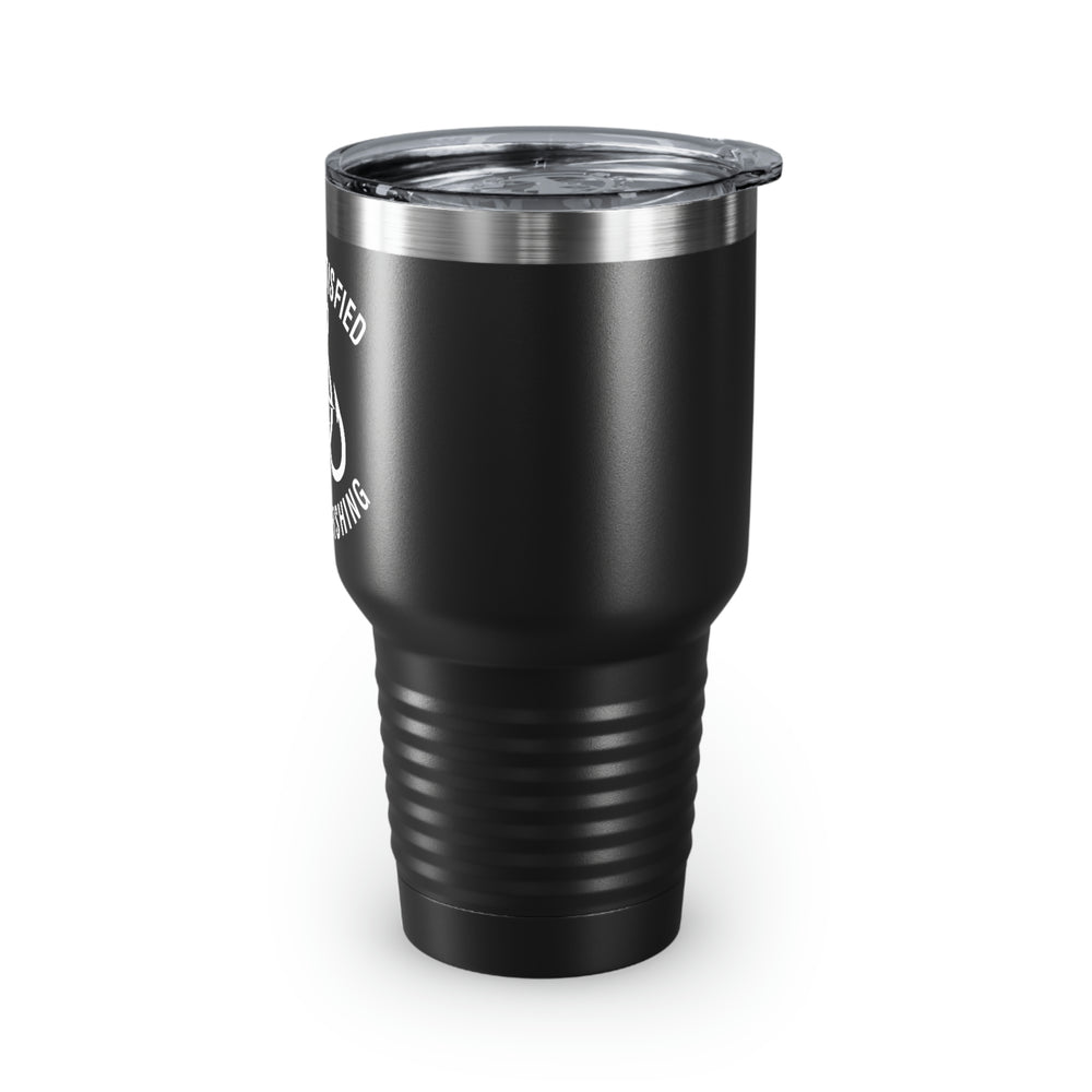 
                  
                    Never Satisfied Warrior Fishing Ringneck Tumbler, 30oz
                  
                