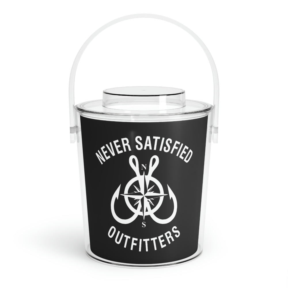 
                  
                    Never Satisfied Ice Bucket with Tongs
                  
                