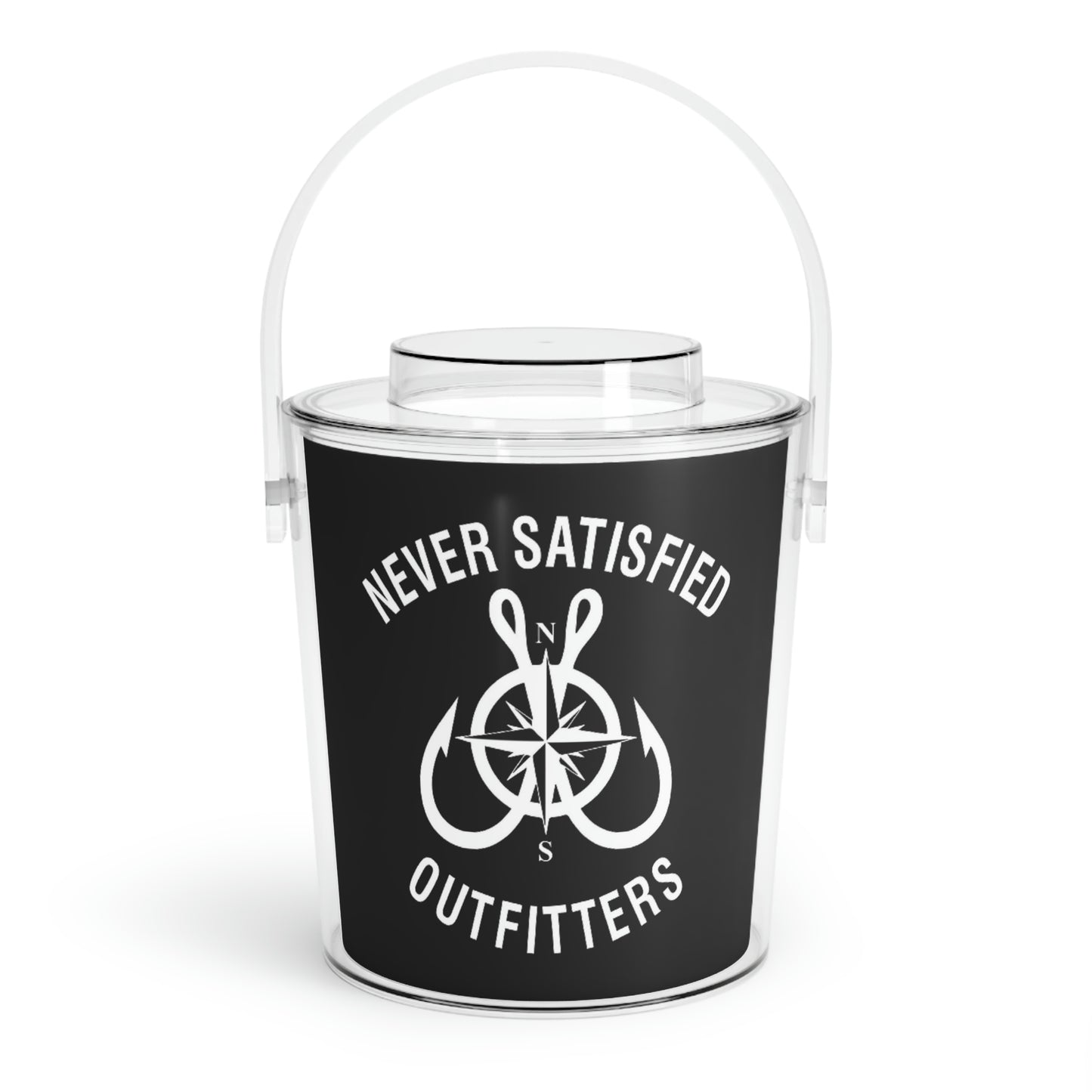 
                  
                    Never Satisfied Ice Bucket with Tongs
                  
                