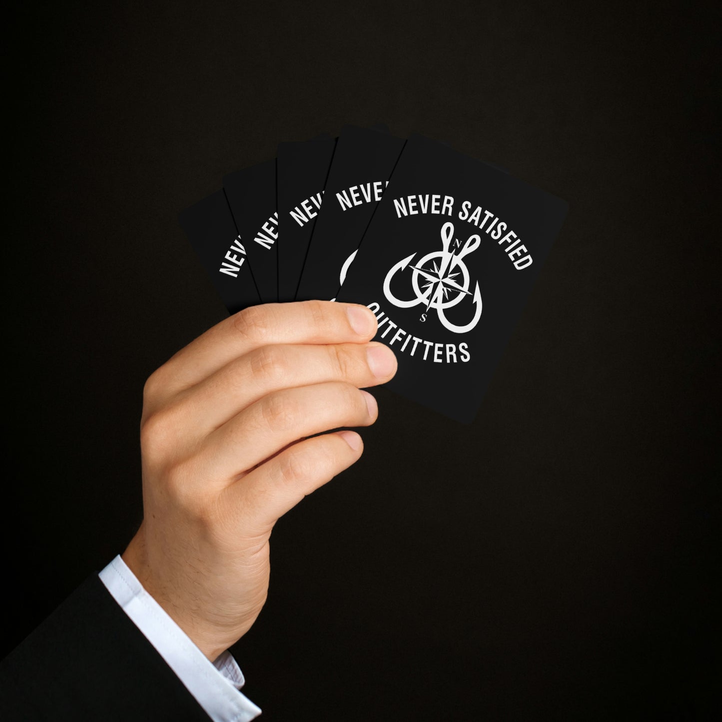 
                  
                    Never Satisfied Outfitters Poker Cards
                  
                