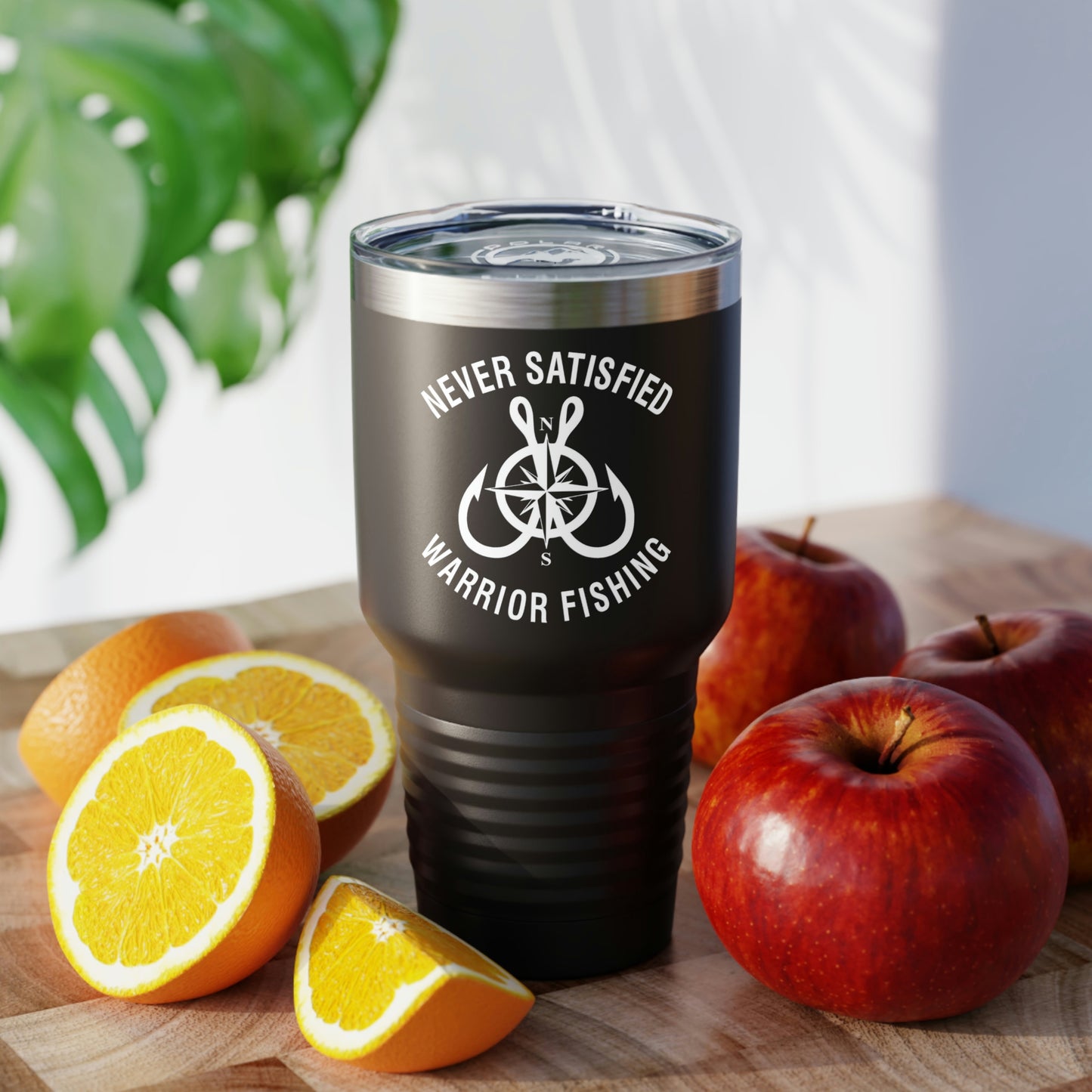 
                  
                    Never Satisfied Warrior Fishing Ringneck Tumbler, 30oz
                  
                