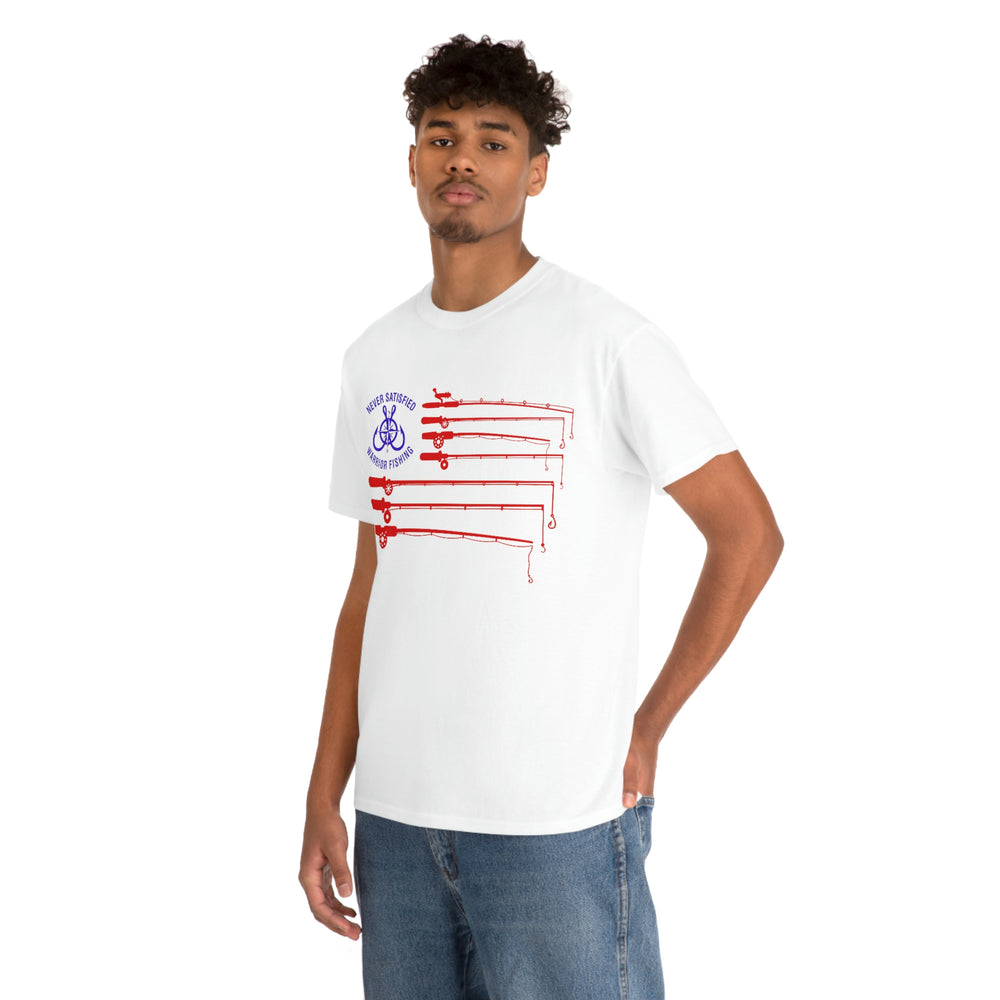 
                  
                    Fishing Rod Flag Tee
                  
                