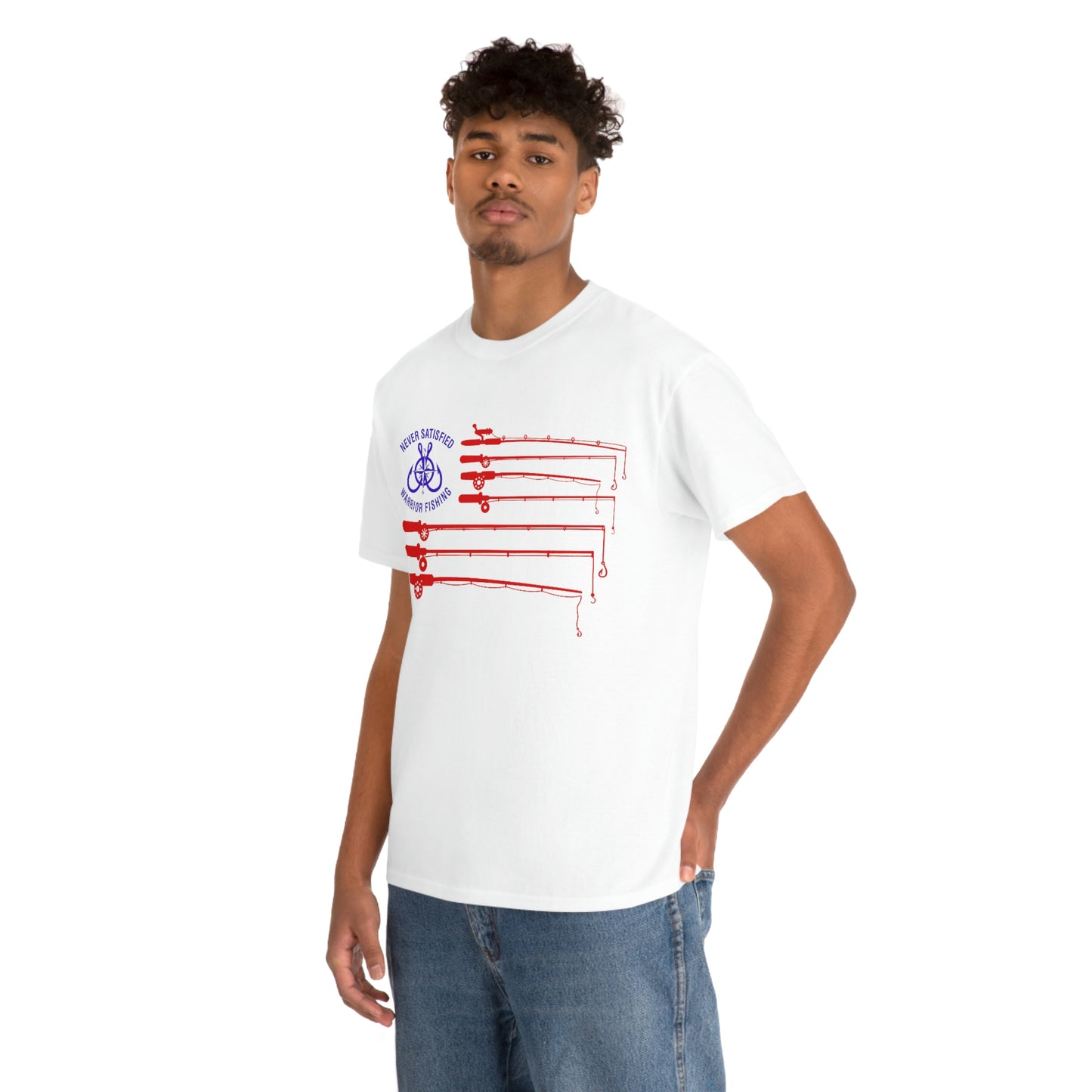 
                  
                    Fishing Rod Flag Tee
                  
                