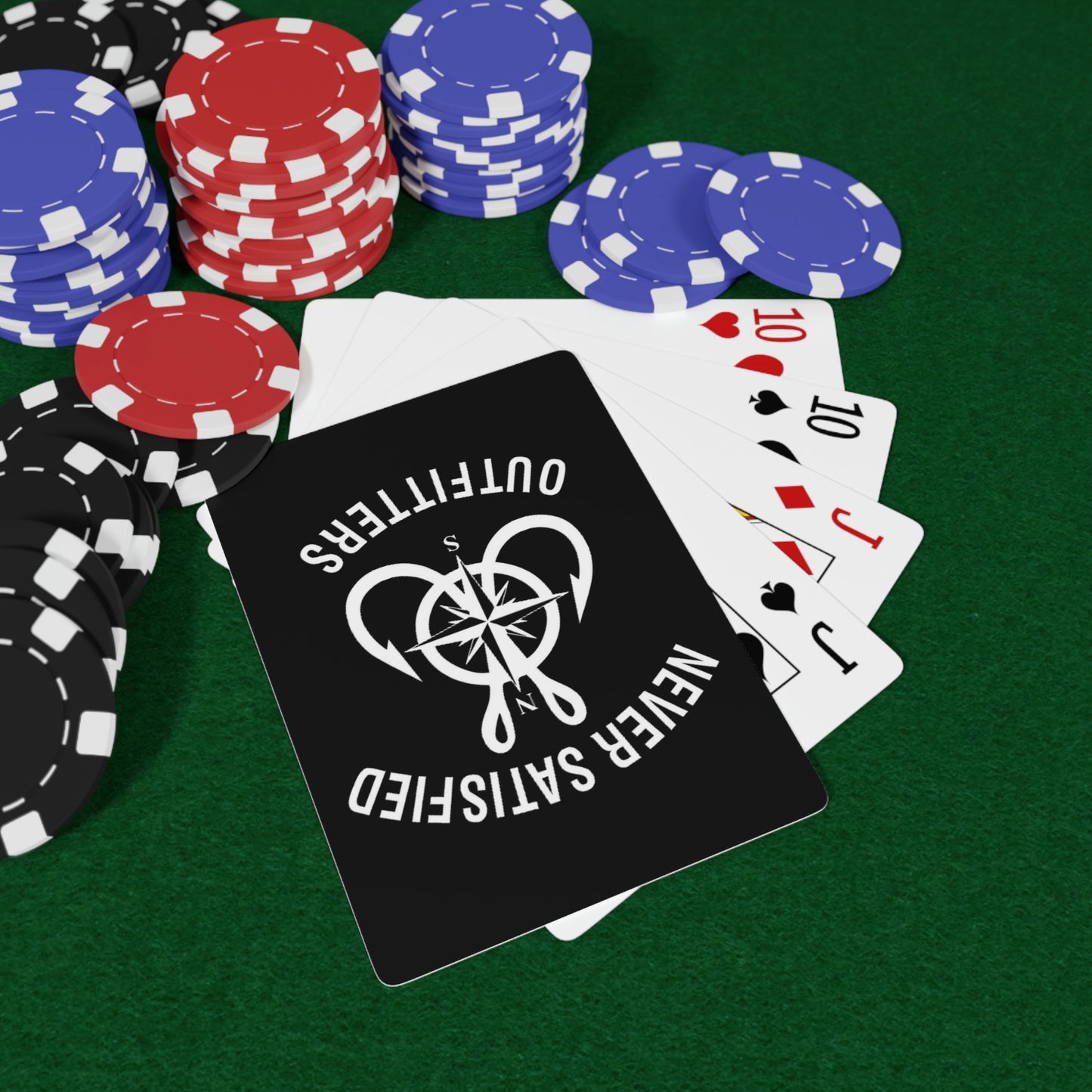 
                  
                    Never Satisfied Outfitters Poker Cards
                  
                