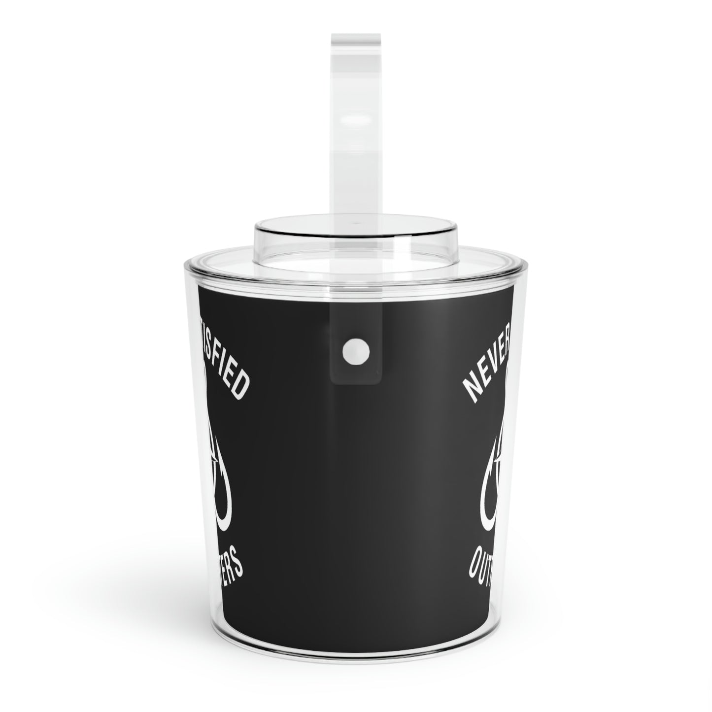 
                  
                    Never Satisfied Ice Bucket with Tongs
                  
                