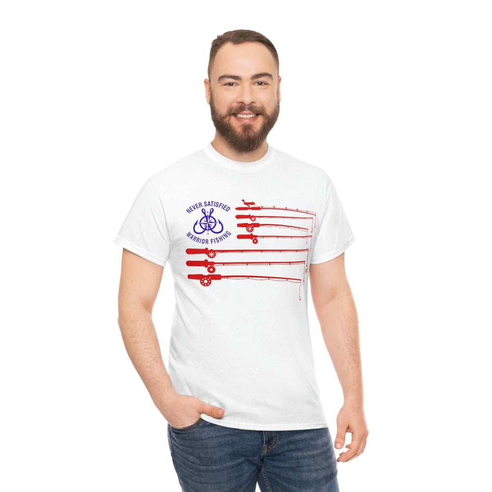 
                  
                    Fishing Rod Flag Tee
                  
                