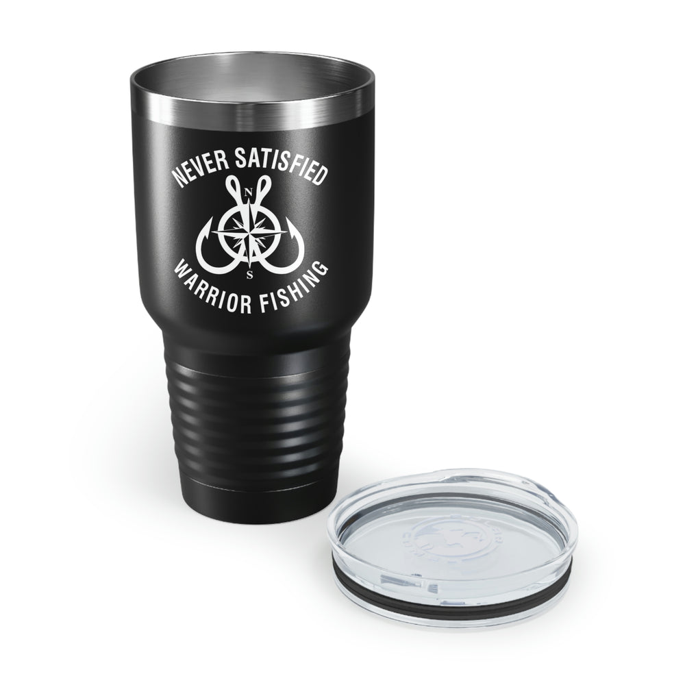 
                  
                    Never Satisfied Warrior Fishing Ringneck Tumbler, 30oz
                  
                