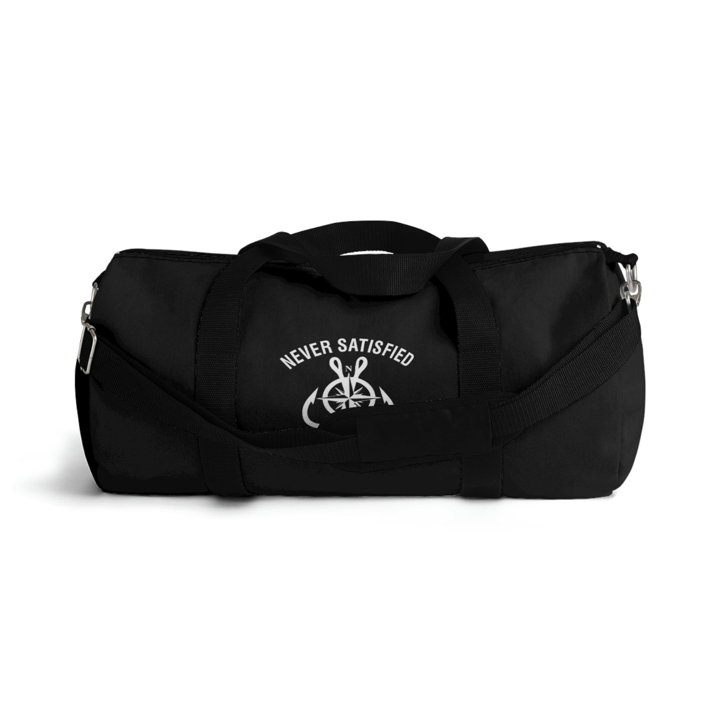 
                  
                    Never Satisfied Warrior Fishing Duffel Bag
                  
                