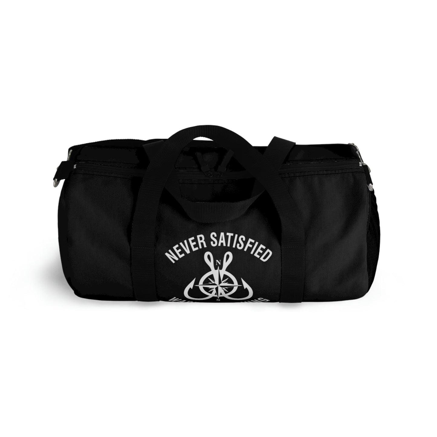 
                  
                    Never Satisfied Warrior Fishing Duffel Bag
                  
                