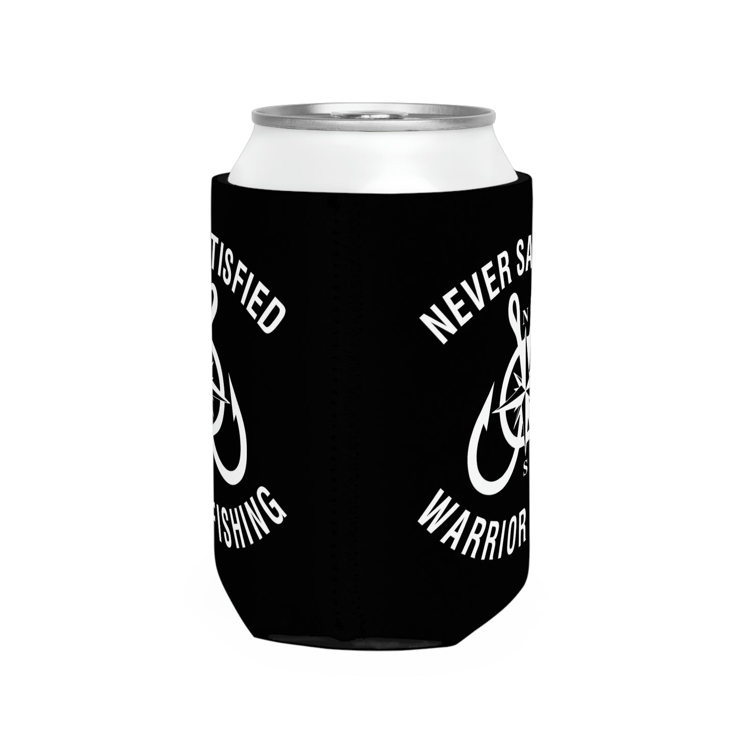 
                  
                    Never Satisfied Warrior Fishing Coozie
                  
                