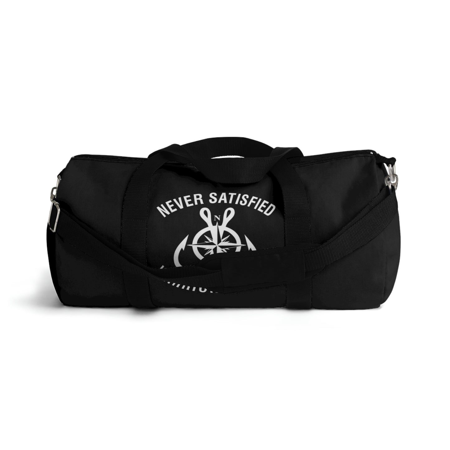
                  
                    Never Satisfied Warrior Fishing Duffel Bag
                  
                
