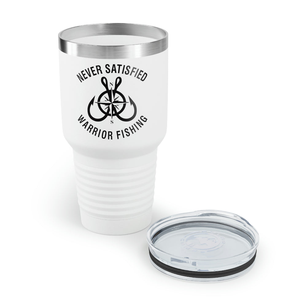 
                  
                    Never Satisfied Warrior Fishing Ringneck Tumbler, 30oz
                  
                