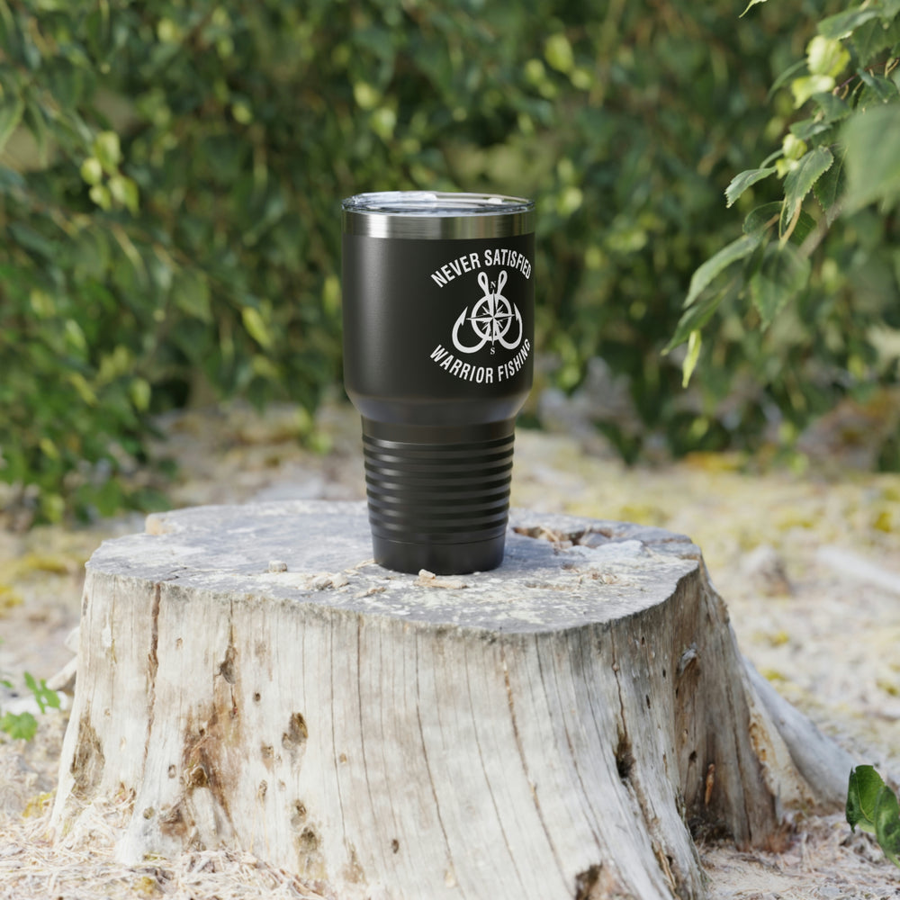 
                  
                    Never Satisfied Warrior Fishing Ringneck Tumbler, 30oz
                  
                