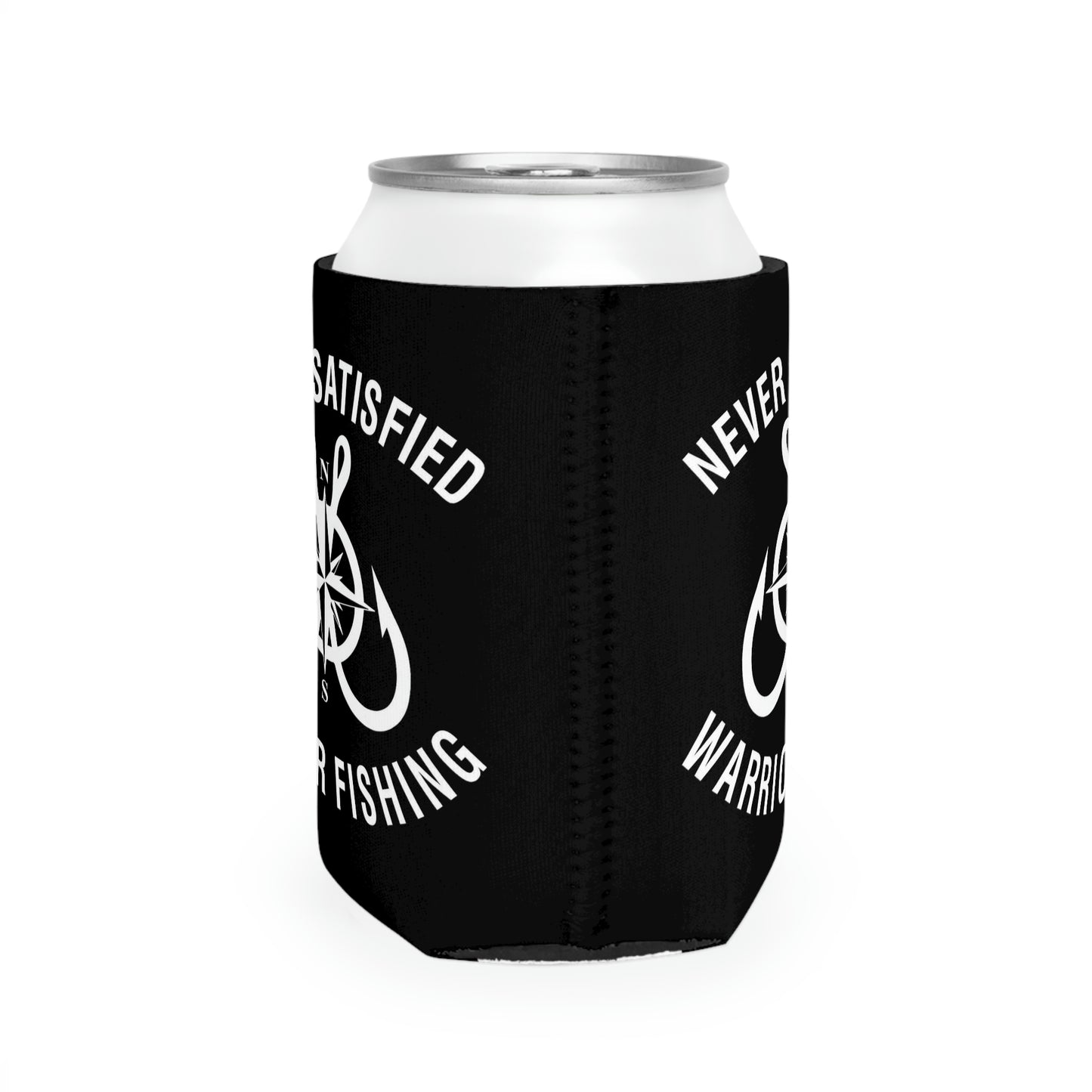 
                  
                    Never Satisfied Warrior Fishing Coozie
                  
                