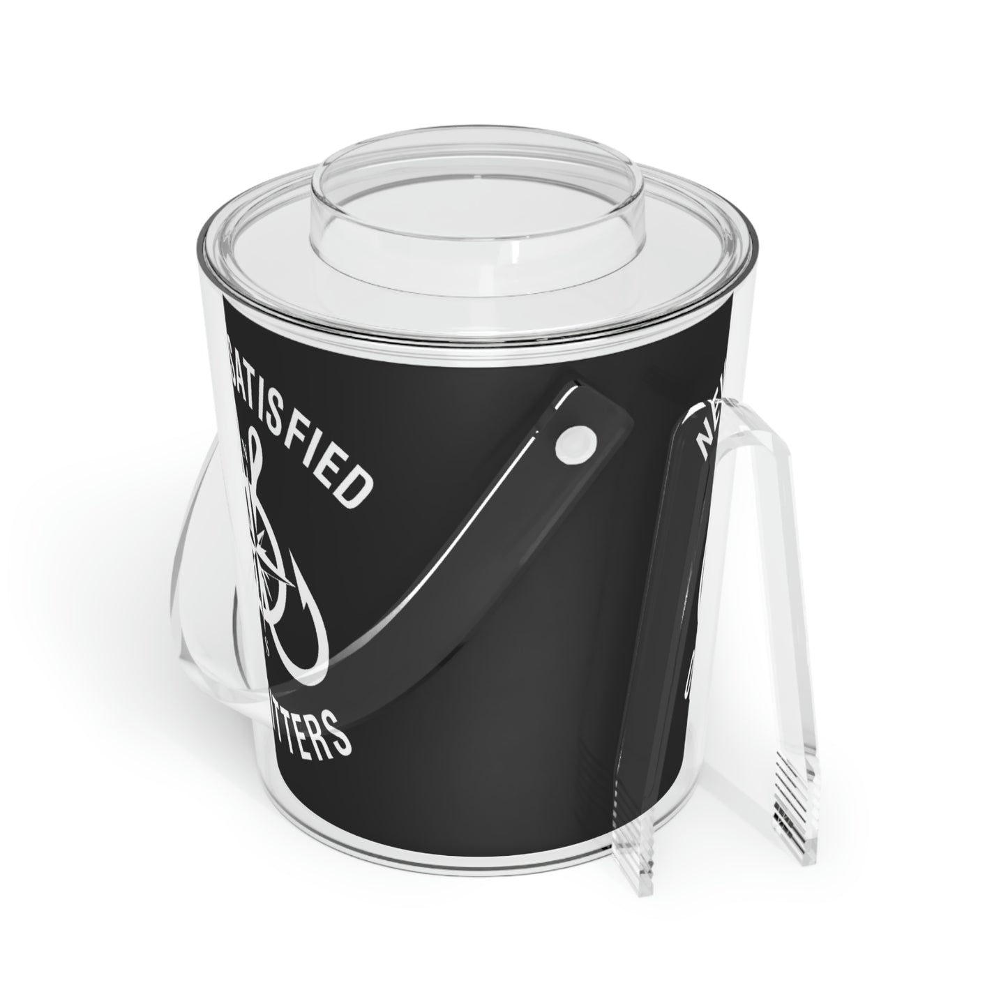 
                  
                    Never Satisfied Ice Bucket with Tongs
                  
                