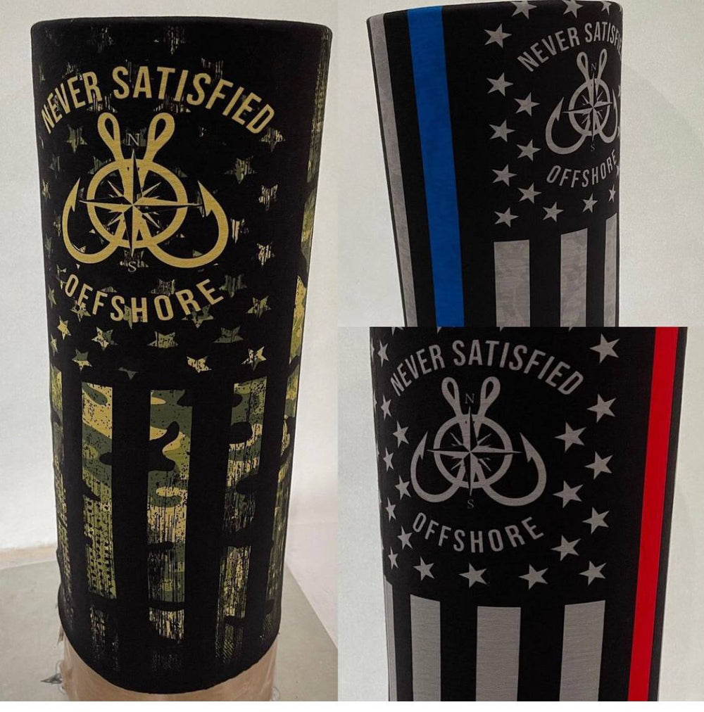 Never Satisfied Offshore Neck Gaiters